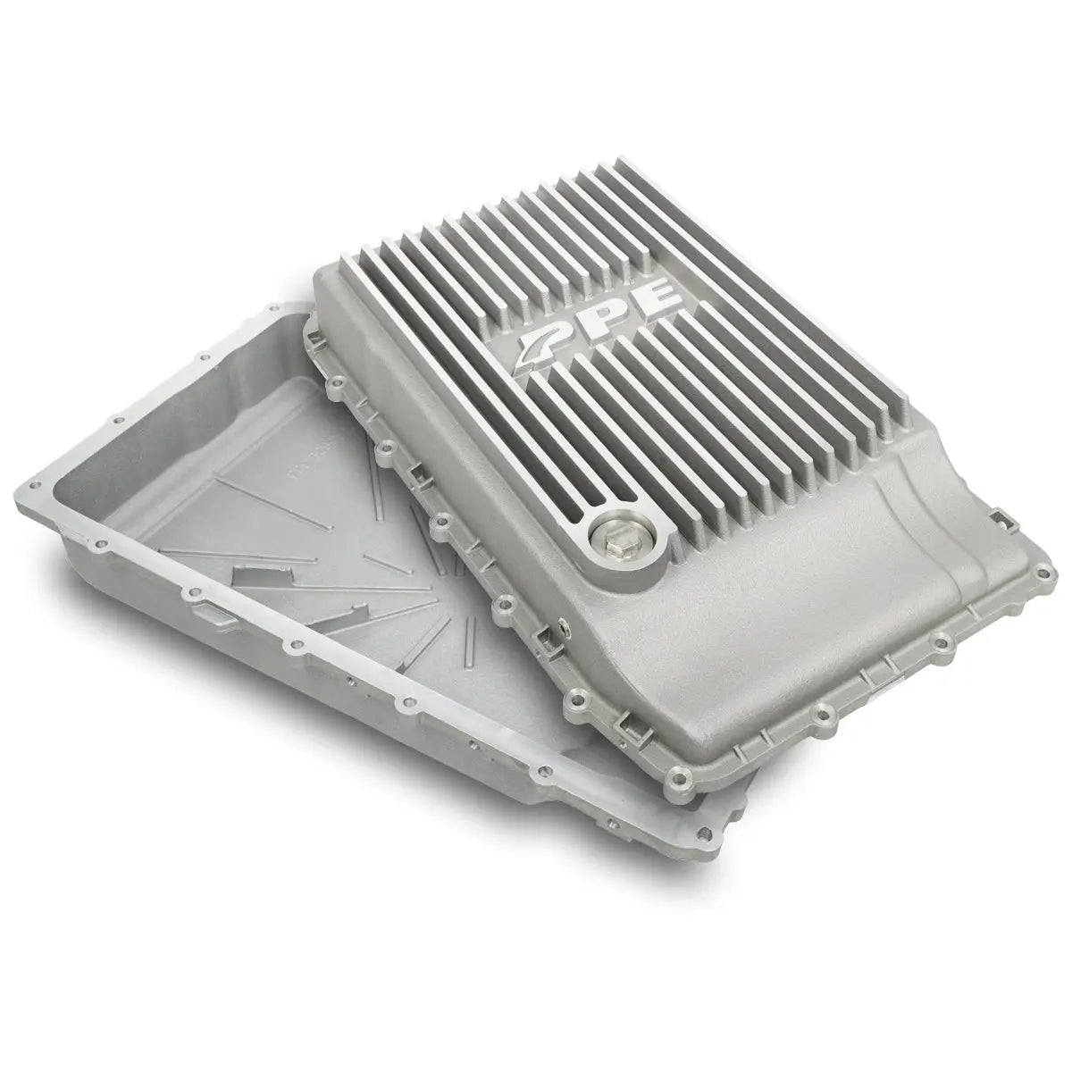 10R80 Transmission Heavy-Duty Cast Aluminum Transmission Pan - 2018-2021 3.0L Powerstroke