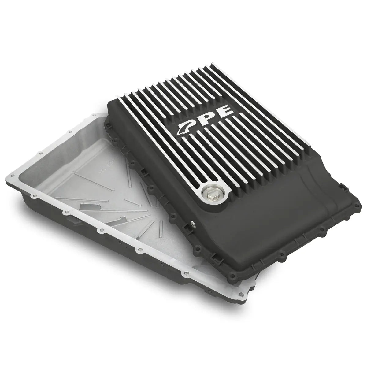 10R80 Transmission Heavy-Duty Cast Aluminum Transmission Pan - 2018-2021 3.0L Powerstroke