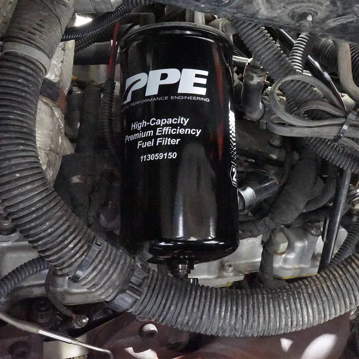 High-Capacity Premium Efficiency Fuel Filter - 2001-2016 6.6L Duramax