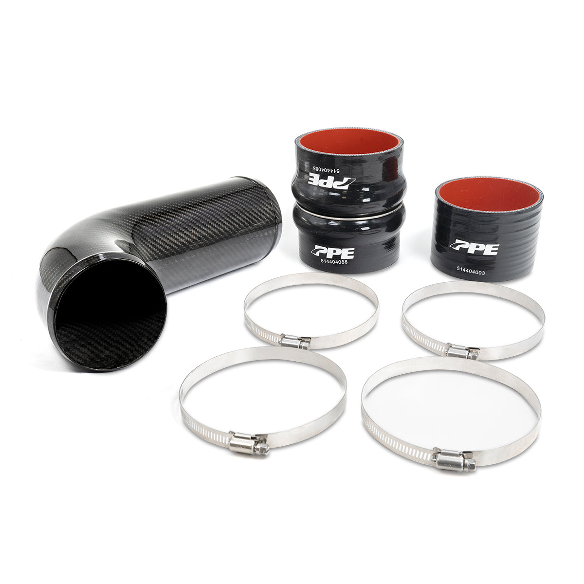 Zilla Carbon Fiber Turbo Inlet Tube - 2017-2019 6.6L Duramax L5P