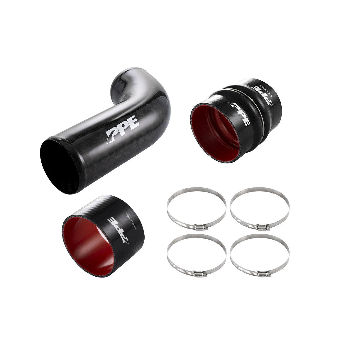 Zilla Carbon Fiber Turbo Inlet Tube - 2017-2019 6.6L Duramax L5P