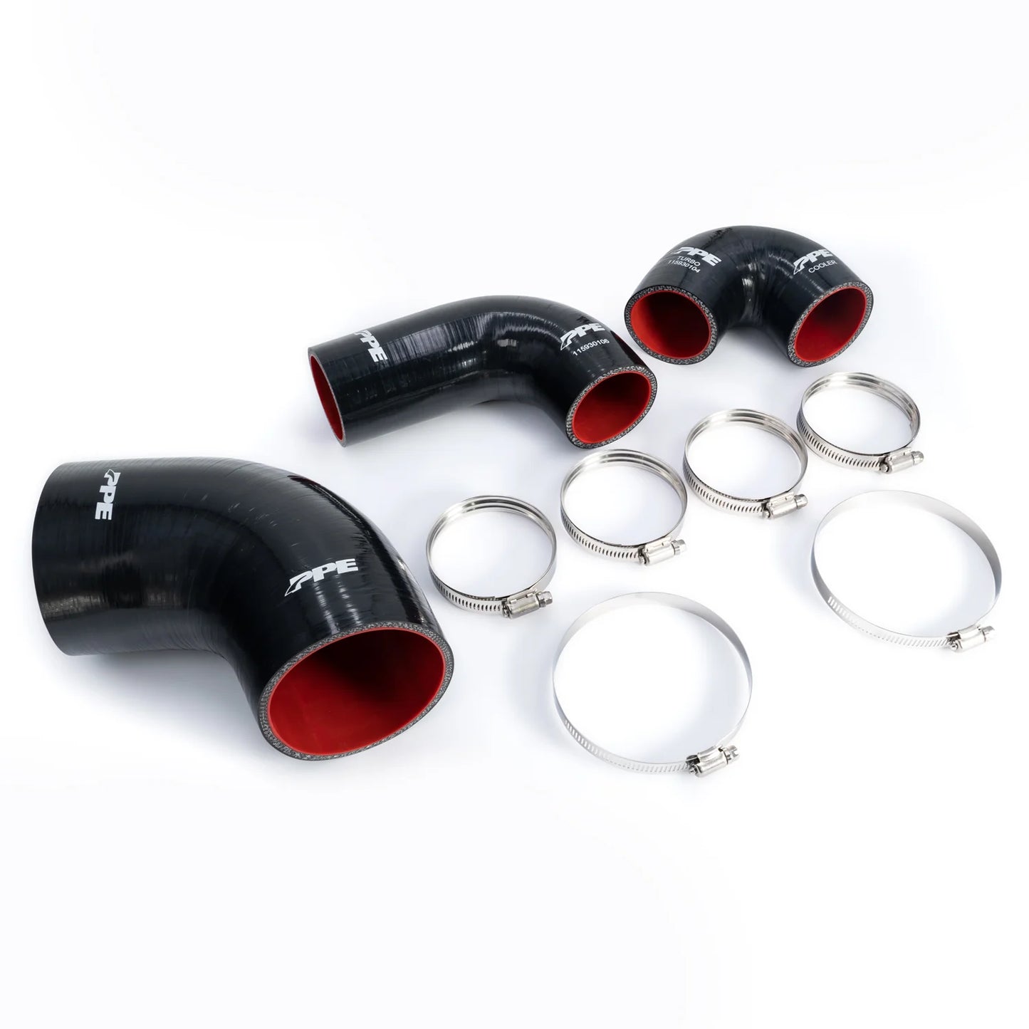 Air Box Outlet and Intercooler Silicone Hose Kit - 2020-2025 3.0L Duramax