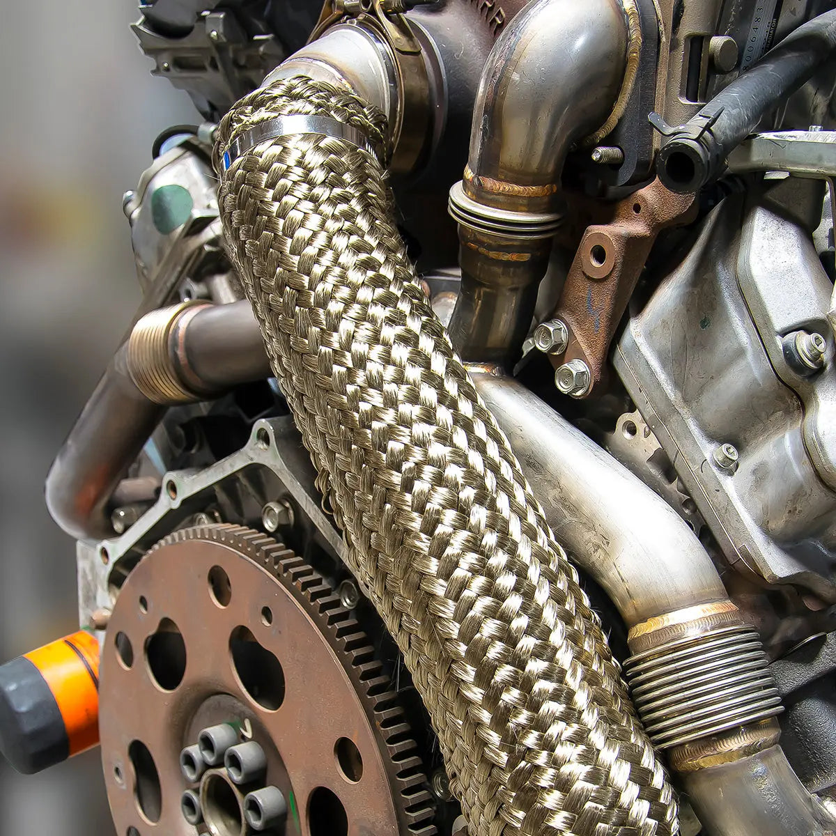 High-Flow Down Pipe - 2001-2004 6.6L Duramax LB7