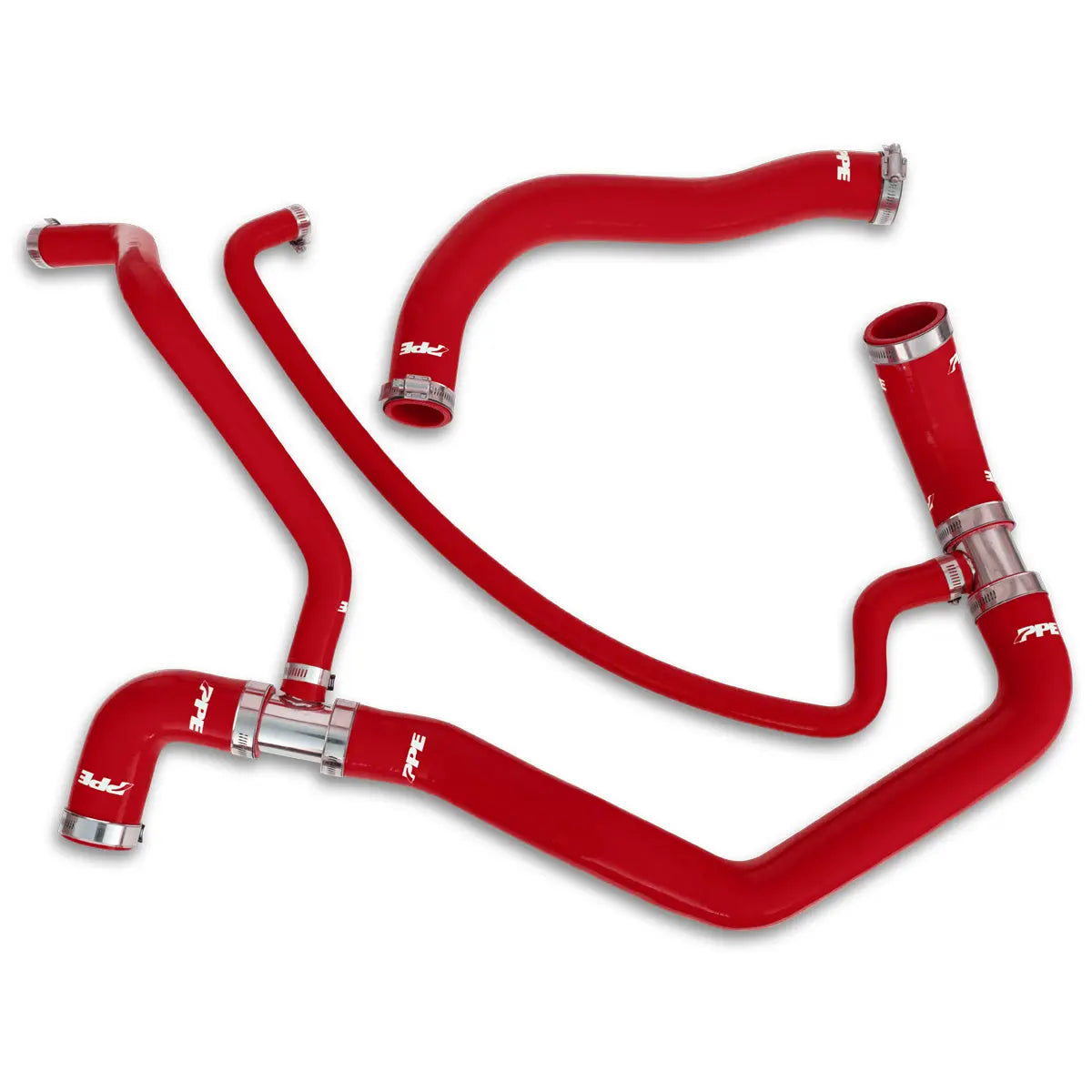Performance Silicone Upper and Lower Coolant Hose Kit - 2001-2005 6.6L Duramax LB7/LLY