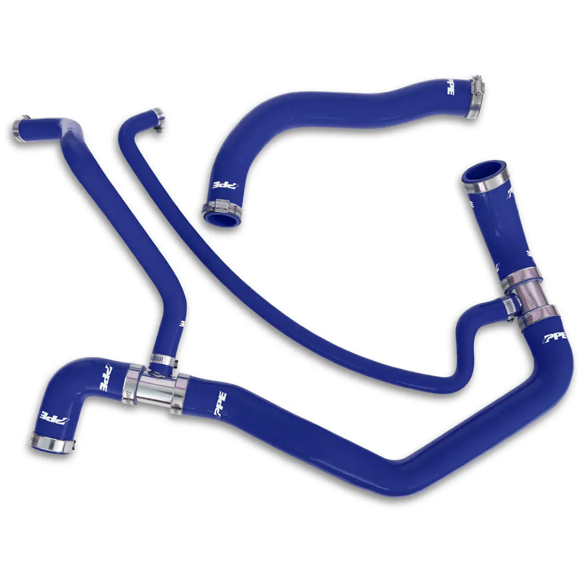 Performance Silicone Upper and Lower Coolant Hose Kit - 2001-2005 6.6L Duramax LB7/LLY