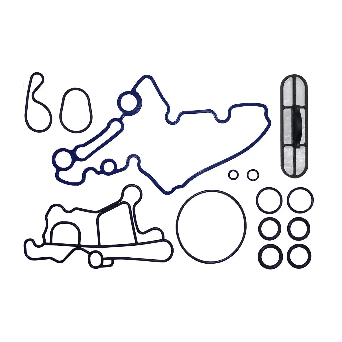 Heavy-duty Replacement Oil Cooler With Gasket Kit - 2003-2007 Ford 6.0L Powerstroke