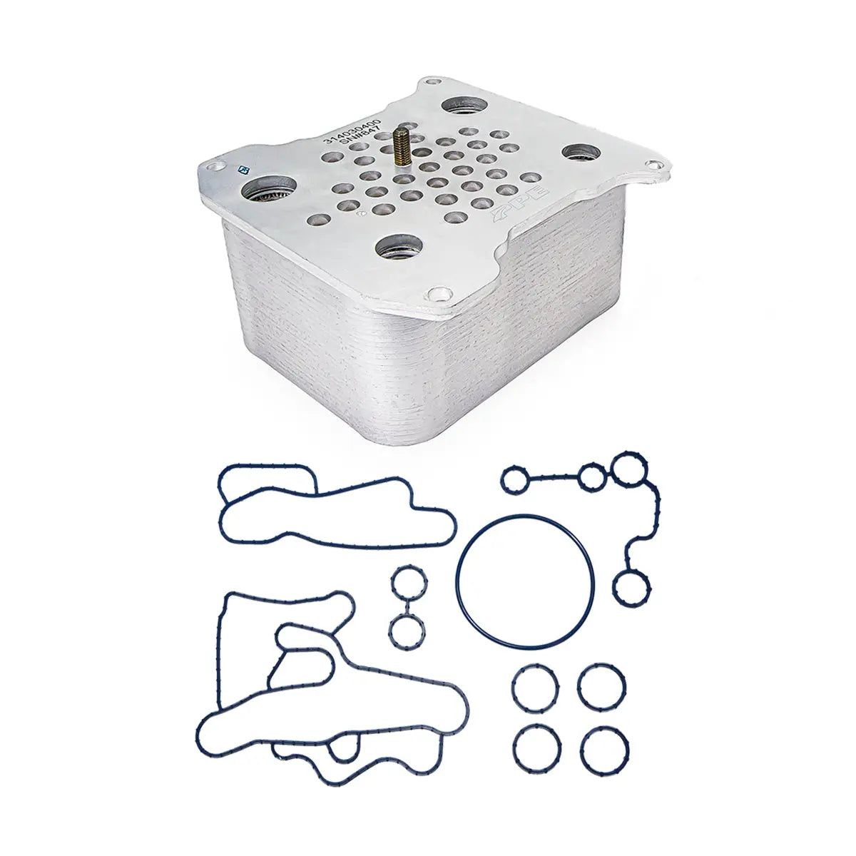 Heavy-Duty Replacement Oil Cooler and gasket kit - 2008-2010 Ford 6.4L Powerstroke