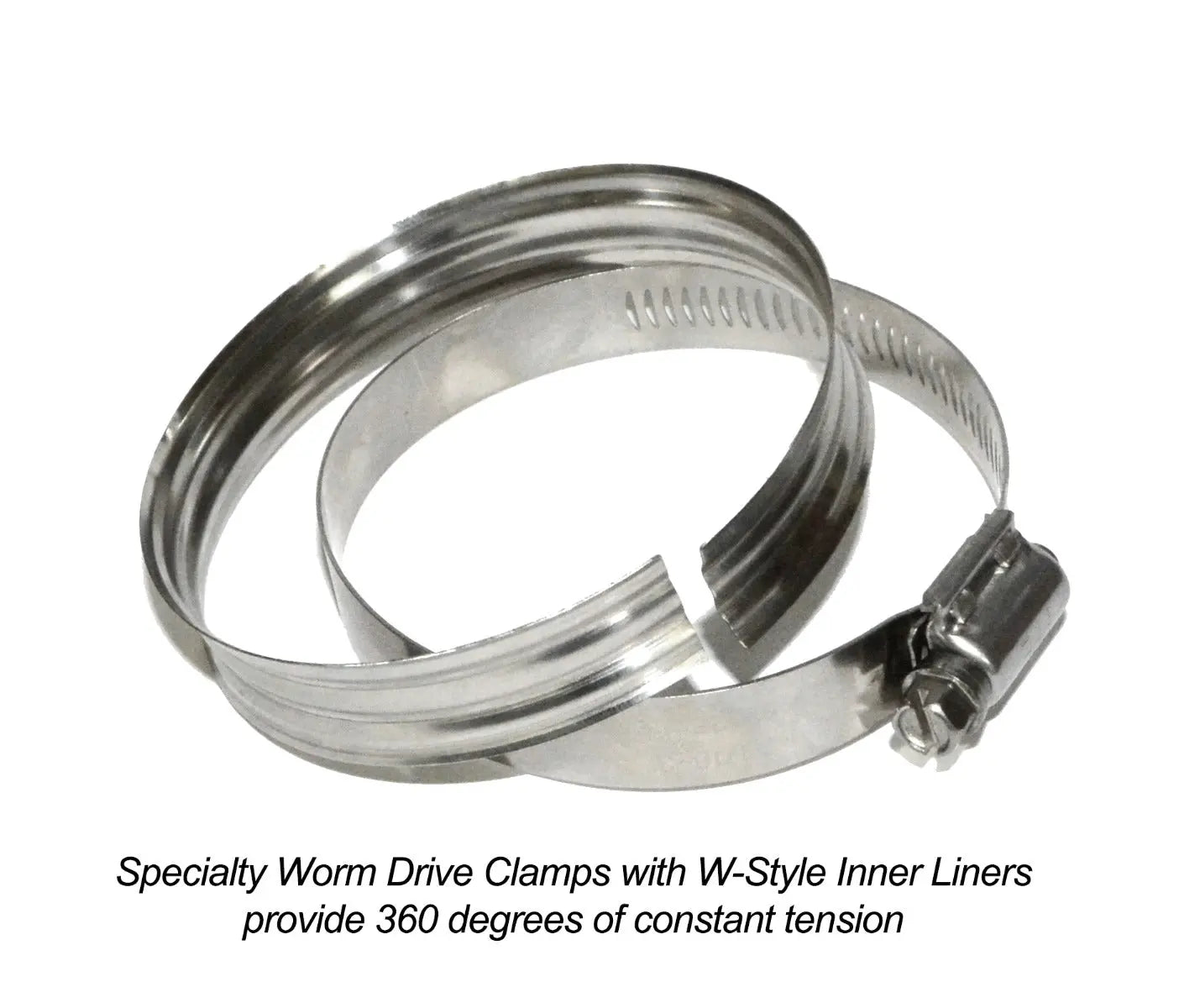 Performance Silicone Upper and Lower Coolant Hose Kit - 2011-2016 6.6L Duramax LML