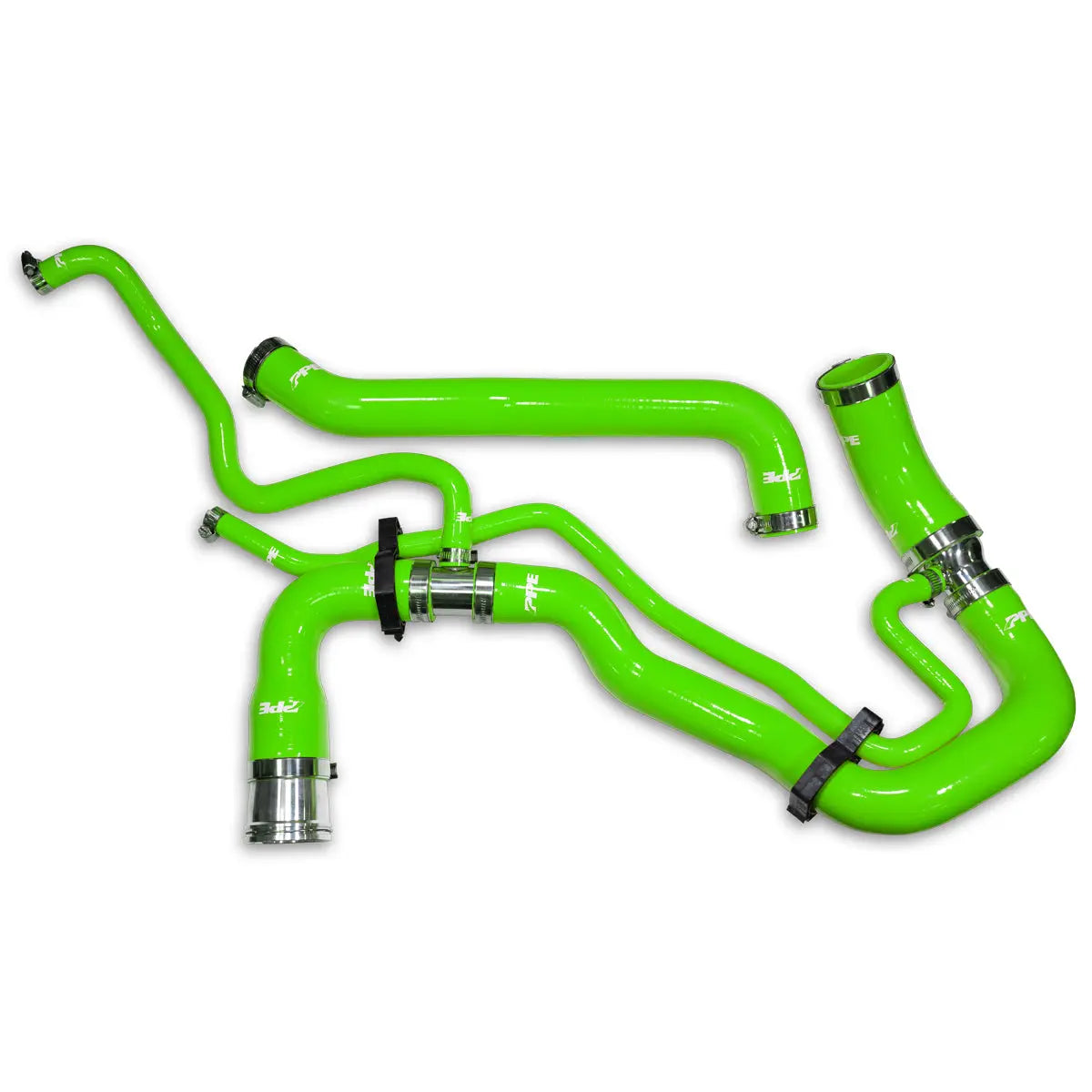 Performance Silicone Upper and Lower Coolant Hose Kit - 2011-2016 6.6L Duramax LML
