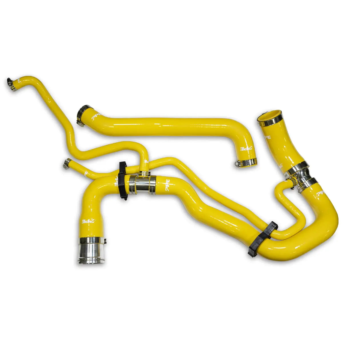 Performance Silicone Upper and Lower Coolant Hose Kit - 2011-2016 6.6L Duramax LML