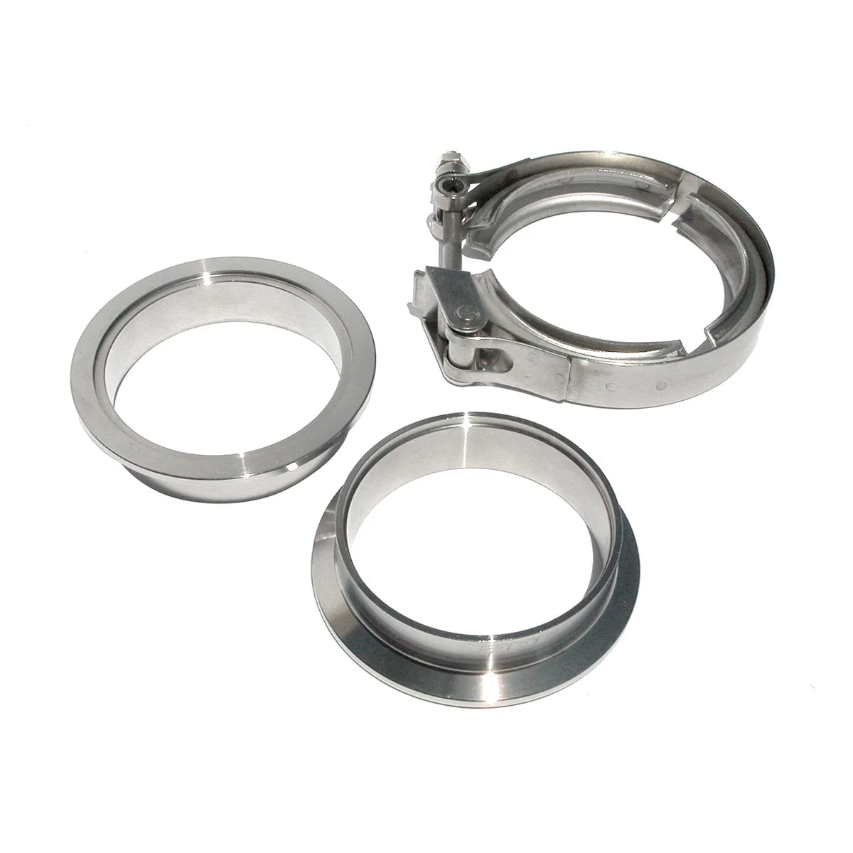 QR 304 Stainless Steel V-Band - 3 Piece Set (1C 1M 1F)