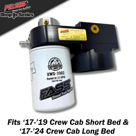 FASS Drop-In Series Diesel Fuel System - 2020-2024 Duramax