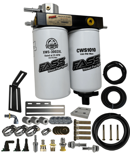 FASS Fuel Systems Drop-In Series Diesel Fuel System - 2003-2009/2019-2024 RAM 5.9L/6.7L Cummins