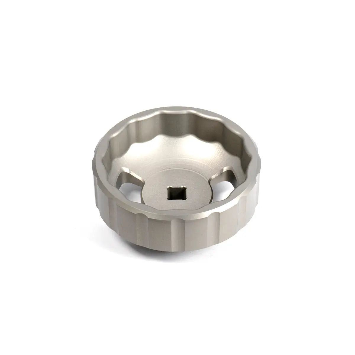 Hard Anodized Billet Aluminum Engine Oil Filter Socket – 76mm 14F