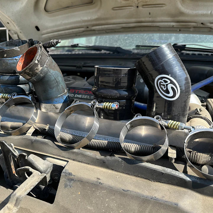 Hot and Cold Side Intercooler Boot Kit - 2003-2004 Ford F250/F350, 6.0L Powerstroke