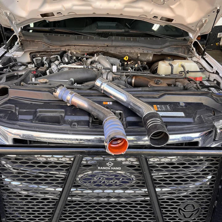 Hot Side Intercooler Pipe - 2023-2024 Ford Powerstroke 6.7L High Output