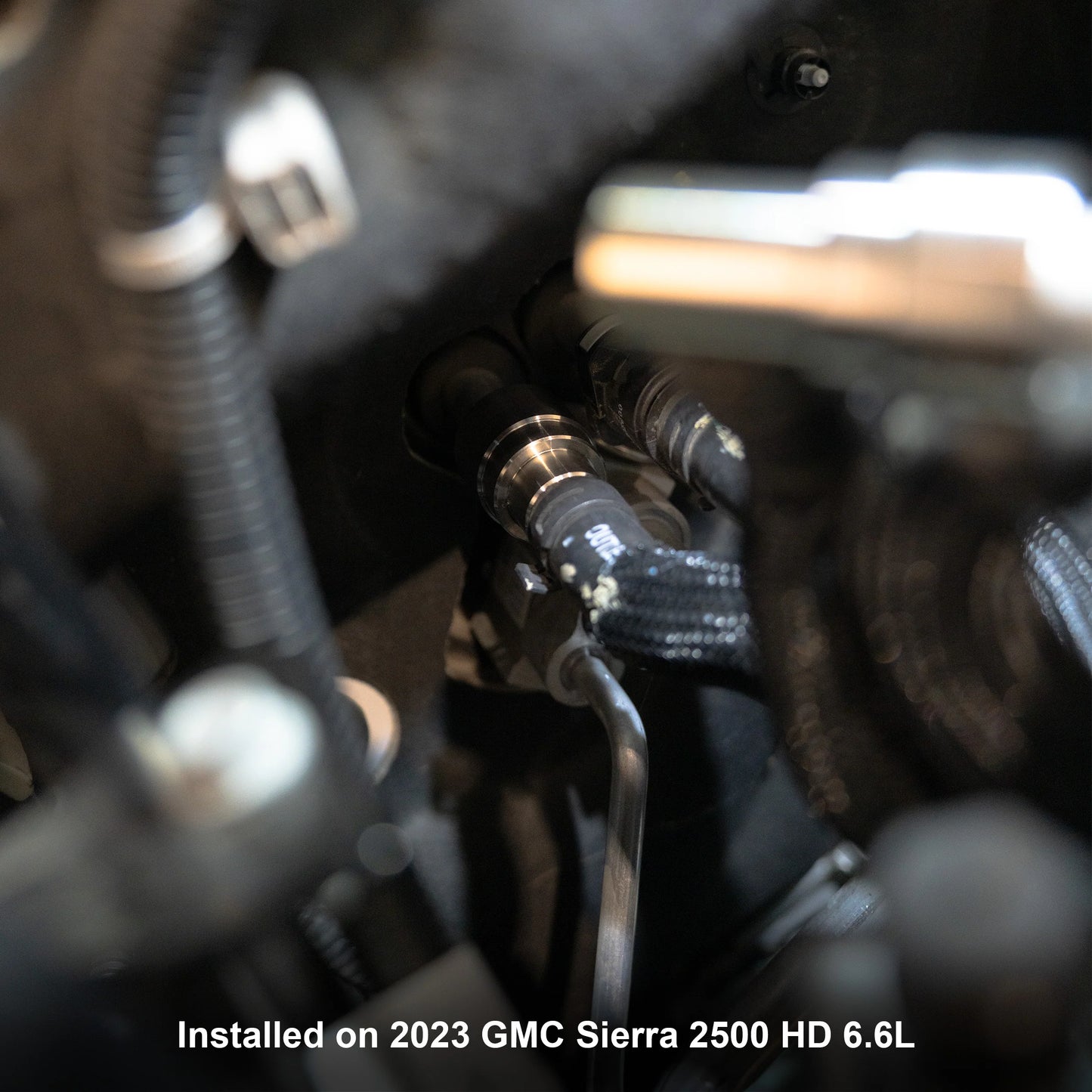 Heater Core Outlet Hose and Connector Kit - 2015-2016 6.6L Duramax LML