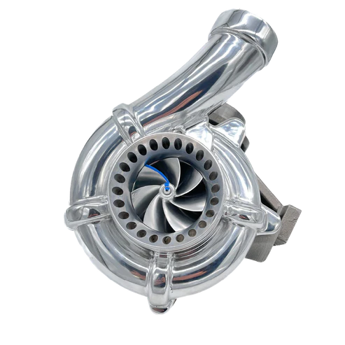KC_Fusion_Compound_High_Pressure_Stage_1_Turbo_6.4_Powerstroke_Main_turbo_only_turbine_view