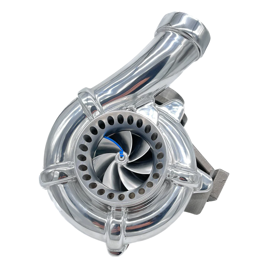 KC Fusion Stage 1 Low Pressure Turbo - 6.4 Powerstroke (2008-2010) Polished