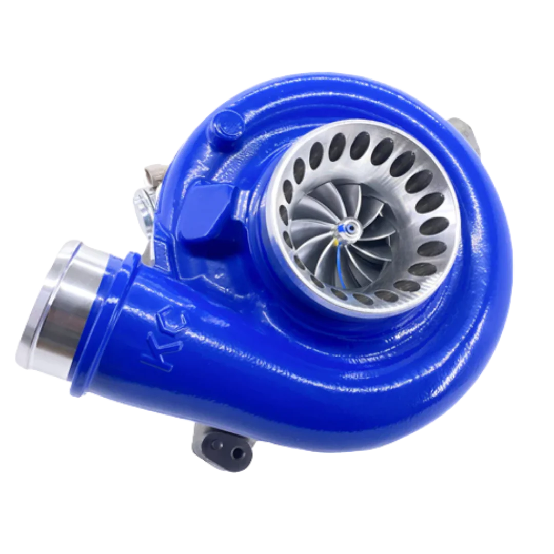 KC Jetfire Stage 1 Turbo (61/64) - 6.0 Powerstroke (2003-2007) royal blue