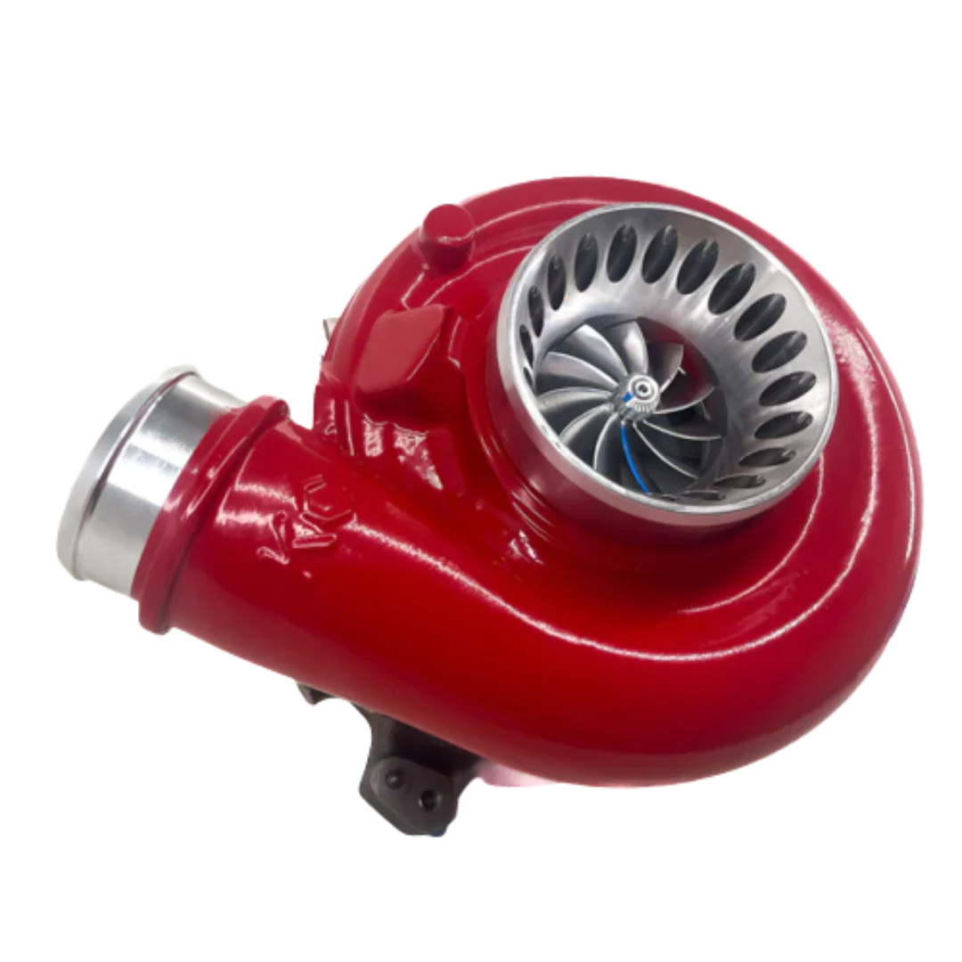 KC Jetfire Stage 1 Turbo (61/64) - 6.0 Powerstroke (2003-2007) red