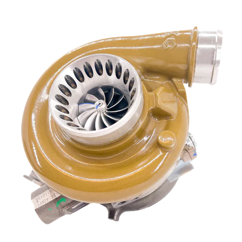 KC Jetfire S2r Gen 2 Dual Ball Bearing Turbo - 6.0 Powerstroke (2003) gold