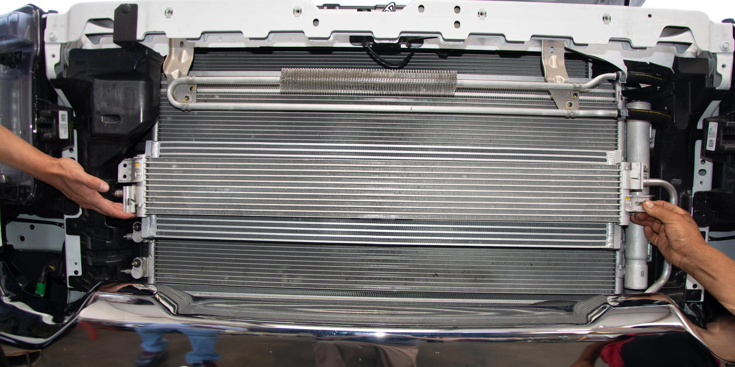 Transmission Cooler Bar and Plate - L5P Duramax