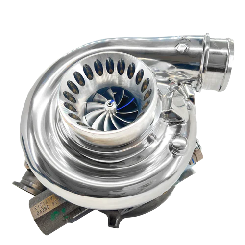 KC Jetfire S2r Gen 2 Dual Ball Bearing Turbo - 6.0 Powerstroke (2003) polished