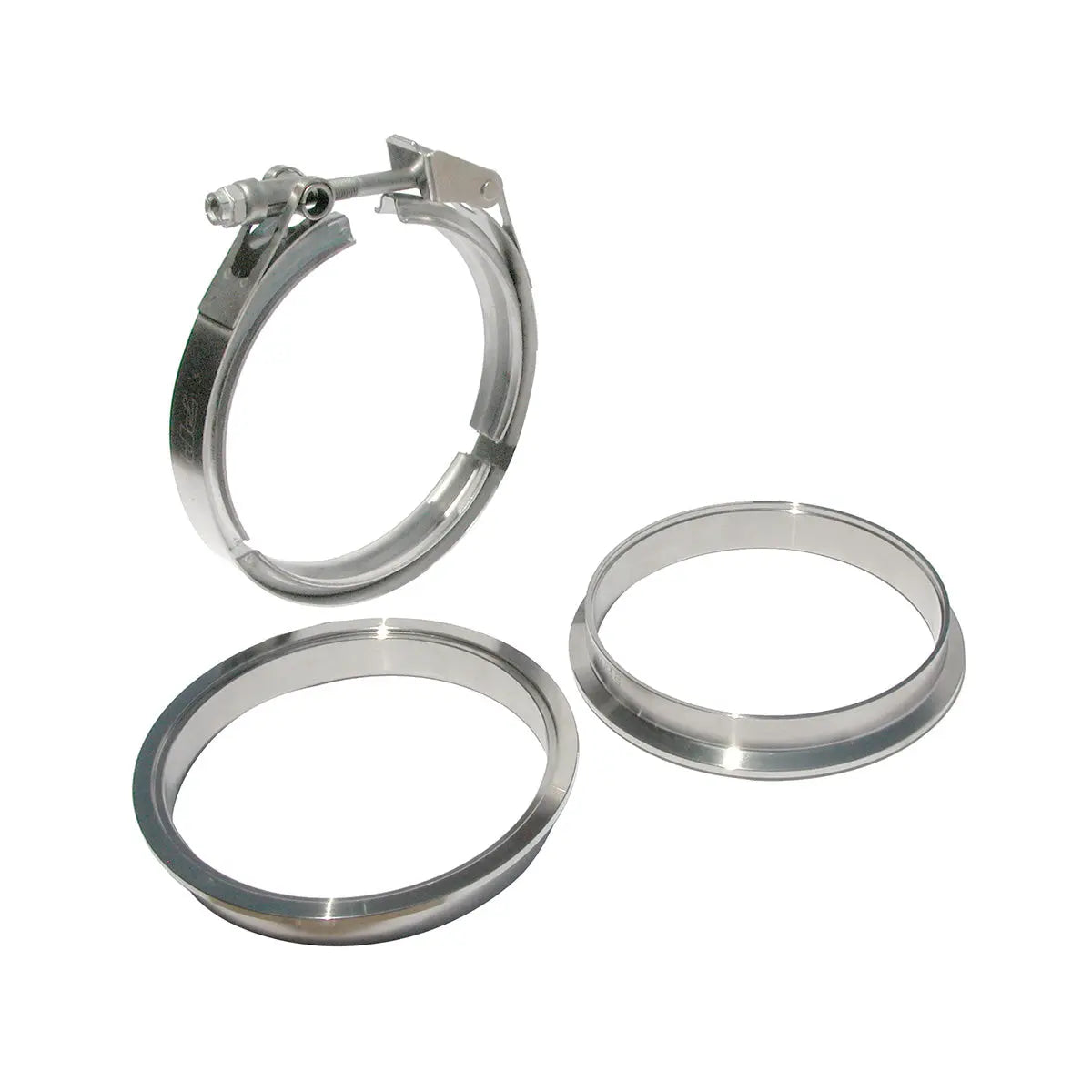 QR 304 Stainless Steel V-Band - 3 Piece Set (1C 1M 1F)