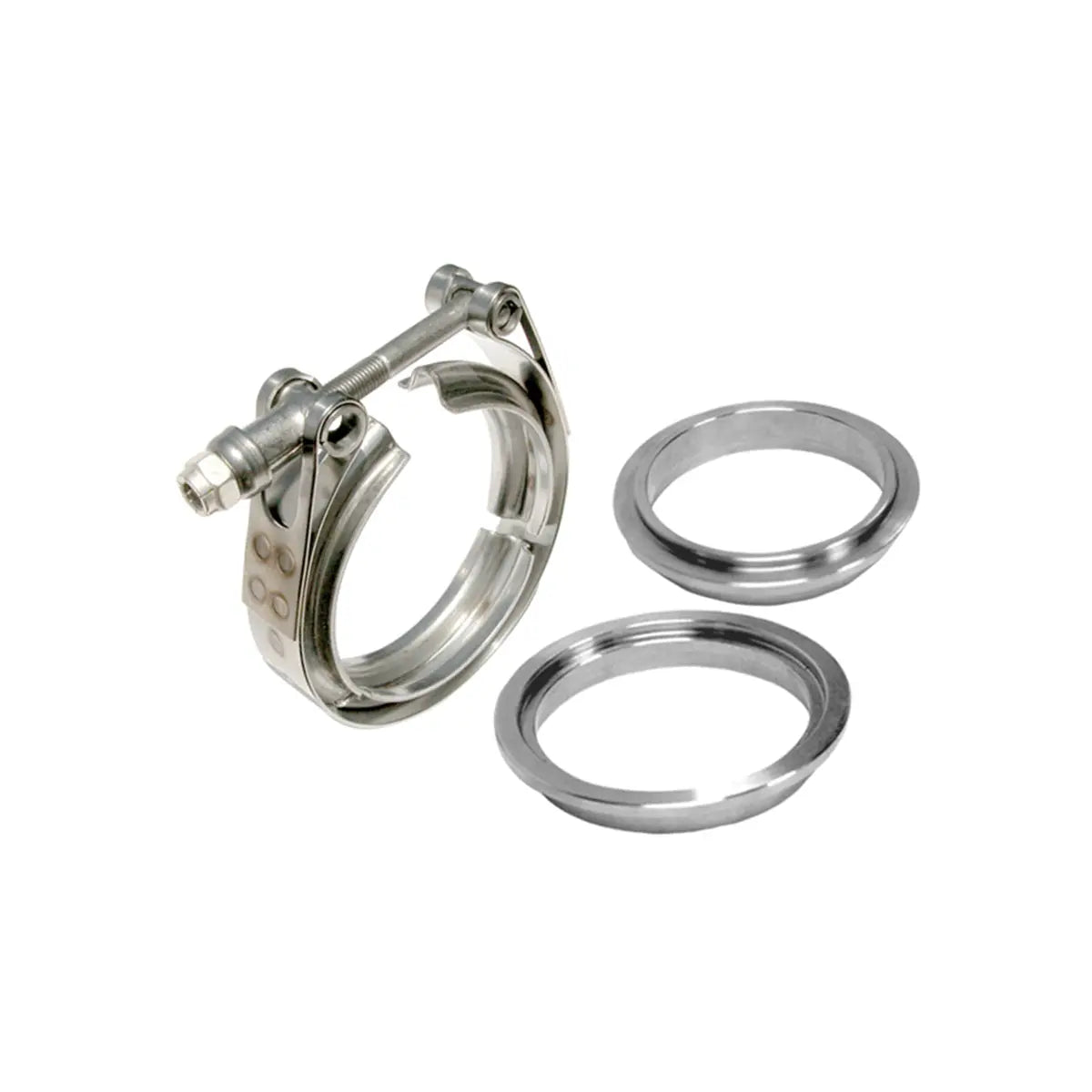 Standard Clamp Aluminum Flanges - V-Band 3 piece Set (1C 1M 1F)