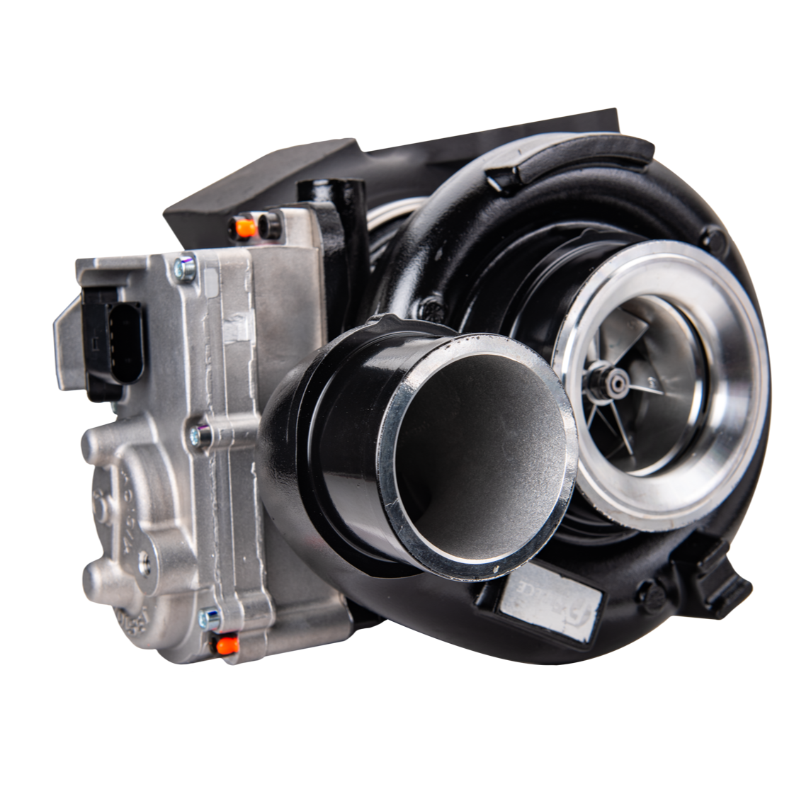 Cheetah® Turbocharger for 2013-2018 6.7L Cummins front angled view