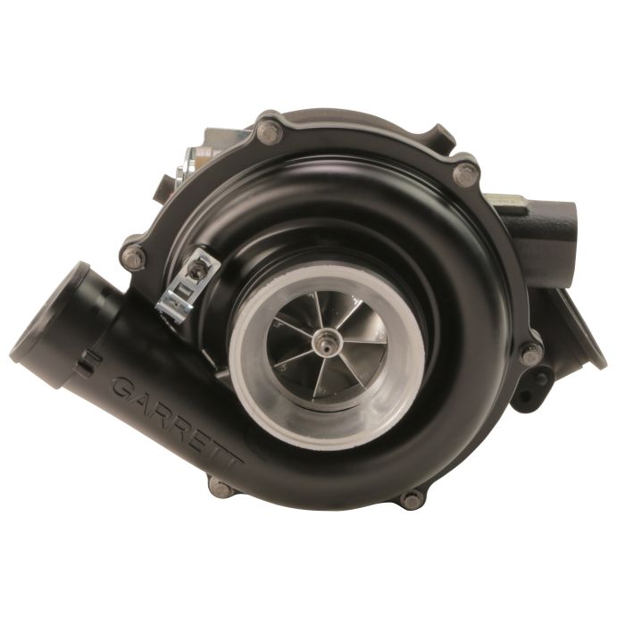 Turbocharger on a white background