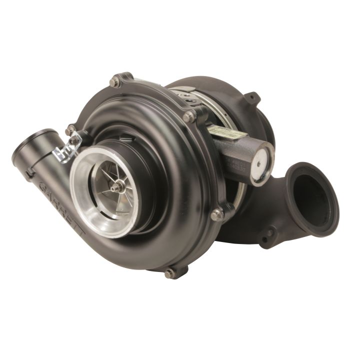 Turbocharger on a white background