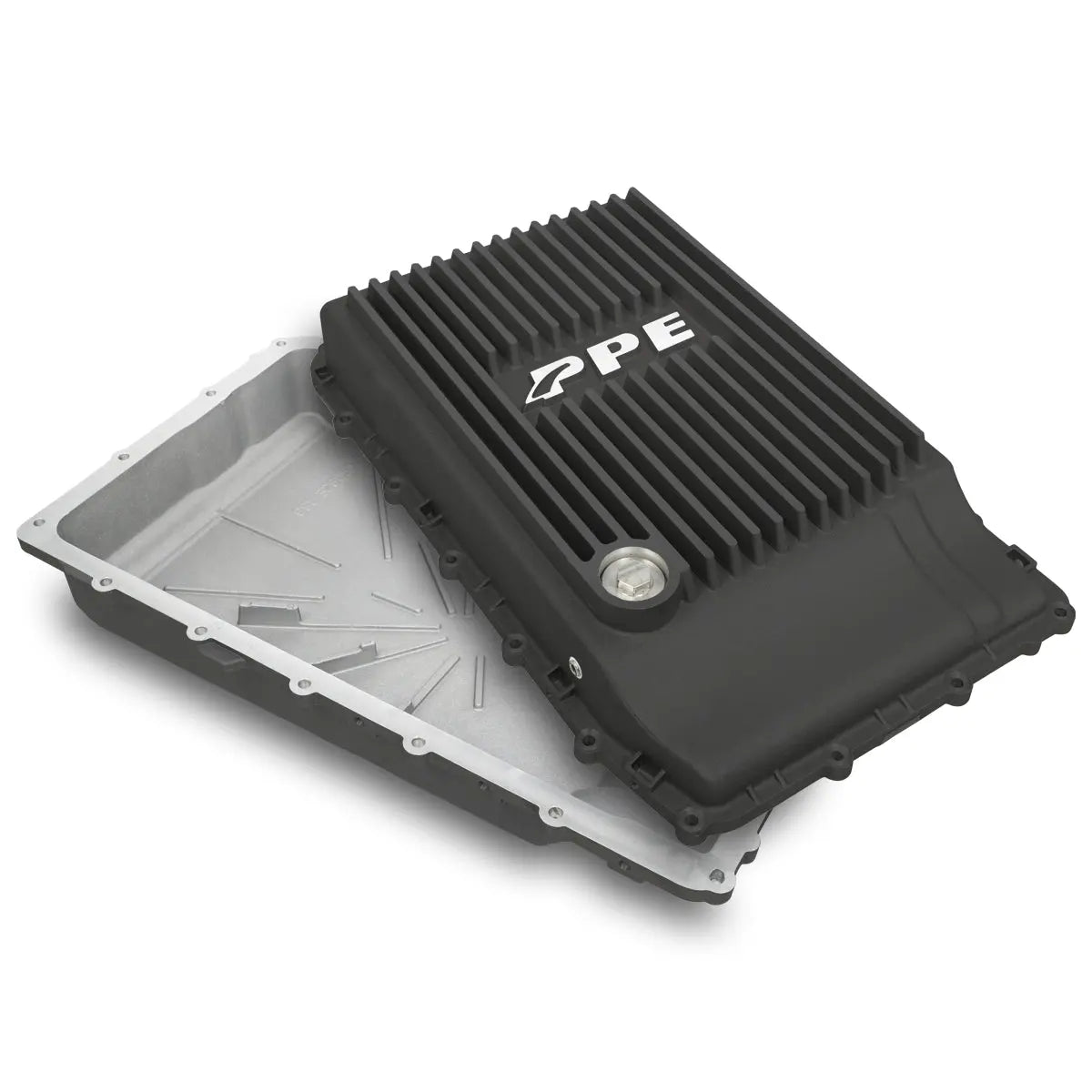 10R80 Transmission Heavy-Duty Cast Aluminum Transmission Pan - 2018-2021 3.0L Powerstroke