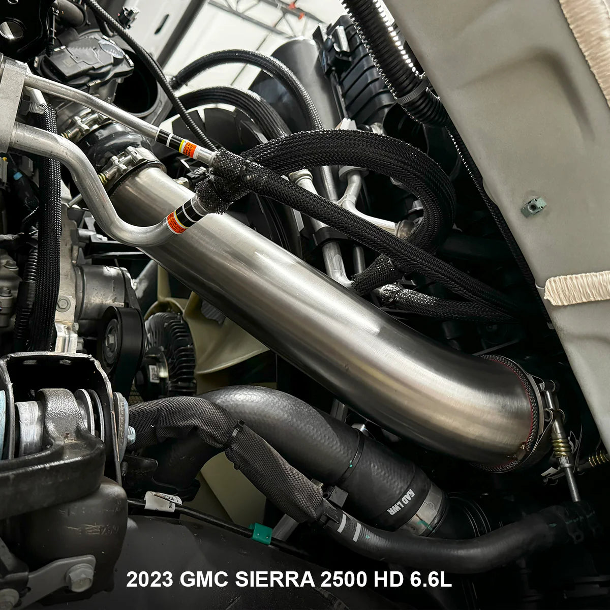 Hot and Cold Side Intercooler Charge Pipe Kit - 2020-2025 6.6L Duramax L5P