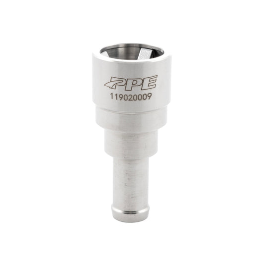 SS Heater Hose Connector - 2001-2025 6.6L Duramax
