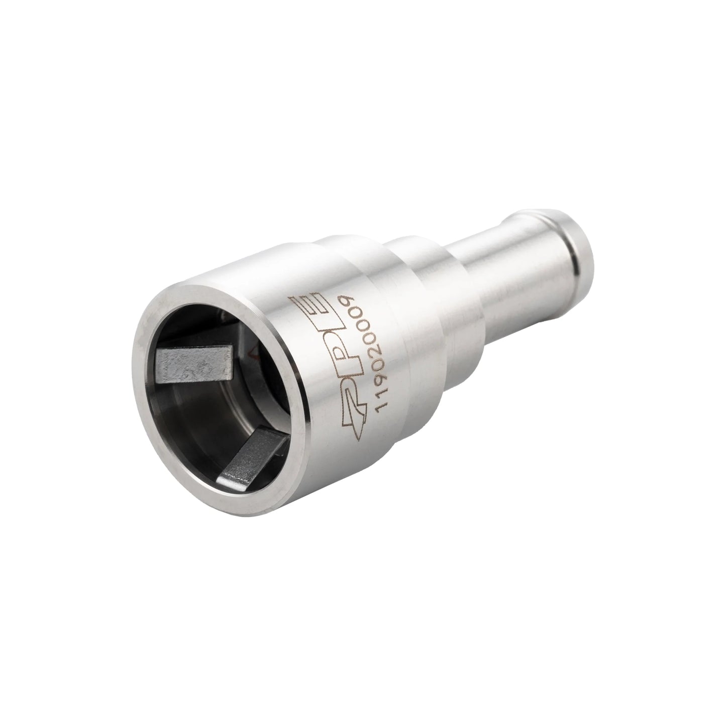 SS Heater Hose Connector - 2001-2025 6.6L Duramax