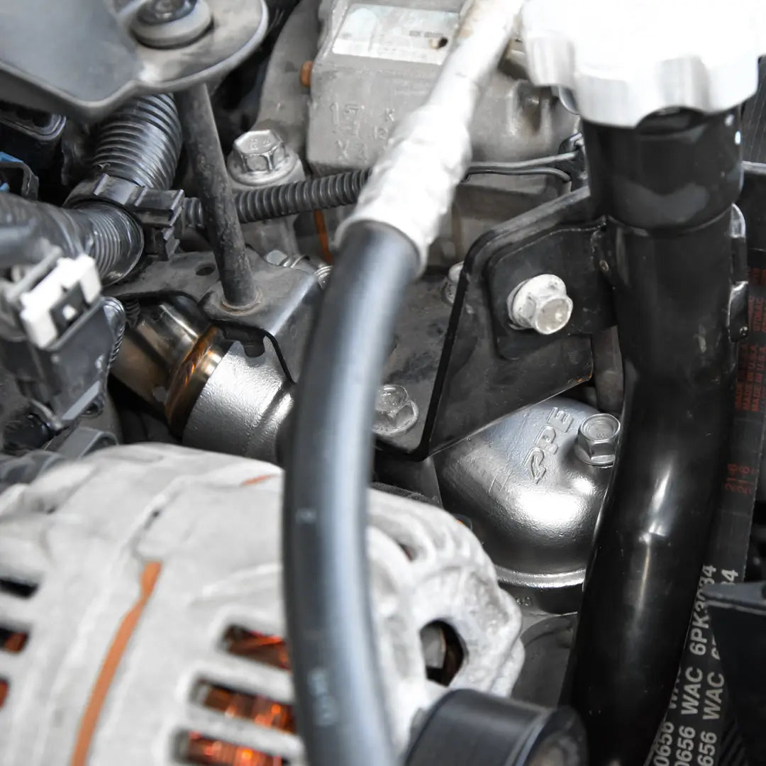 Thermostat Housing Cover - 2001-2004 6.6L Duramax LB7