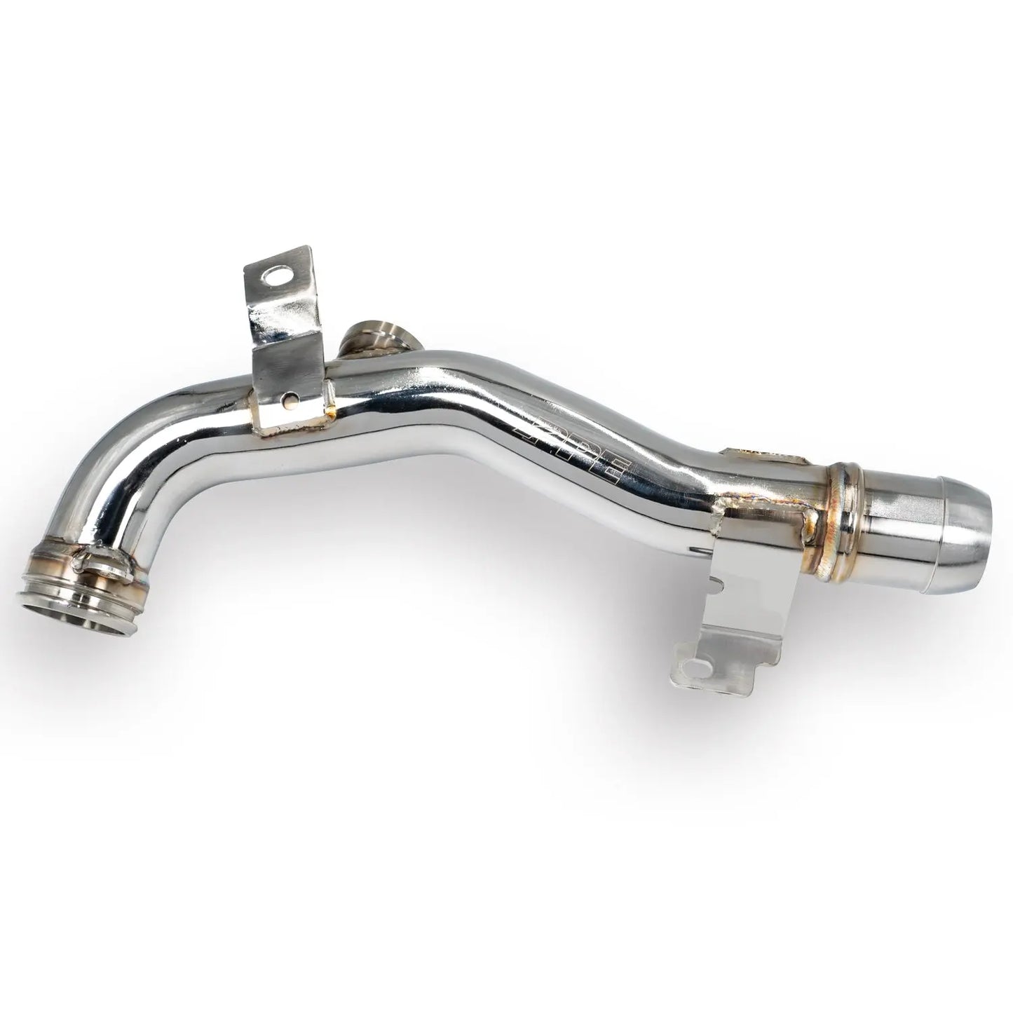 304 Stainless Steel Engine Coolant Return Pipe - 2001-2004 GM 6.6L Duramax