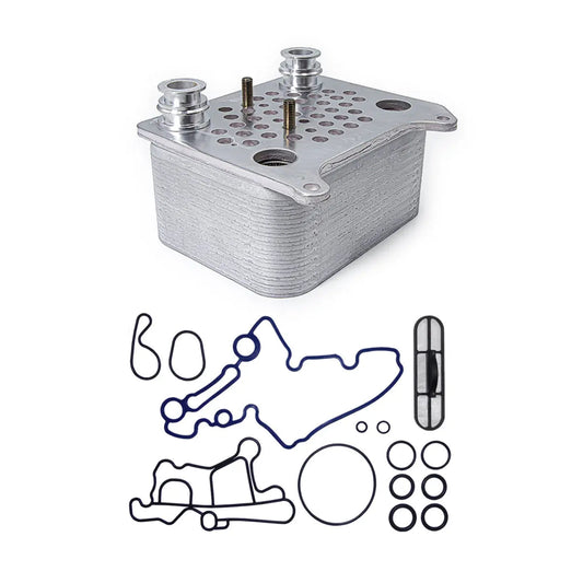 Heavy-duty Replacement Oil Cooler With Gasket Kit - 2003-2007 Ford 6.0L Powerstroke