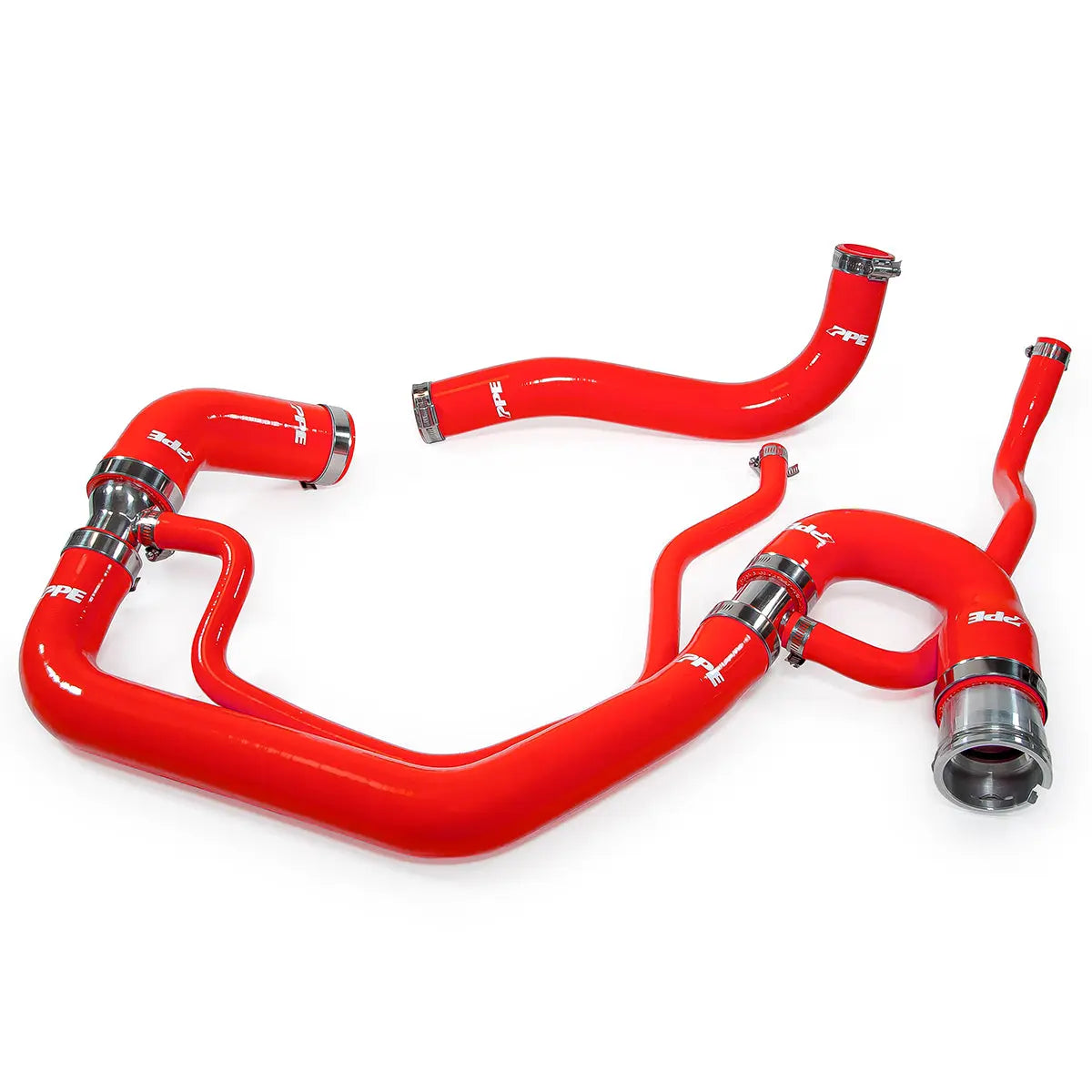 Performance Silicone Upper and Lower Coolant Hose Kit - 2006-2010 6.6L Duramax LBZ/LMM