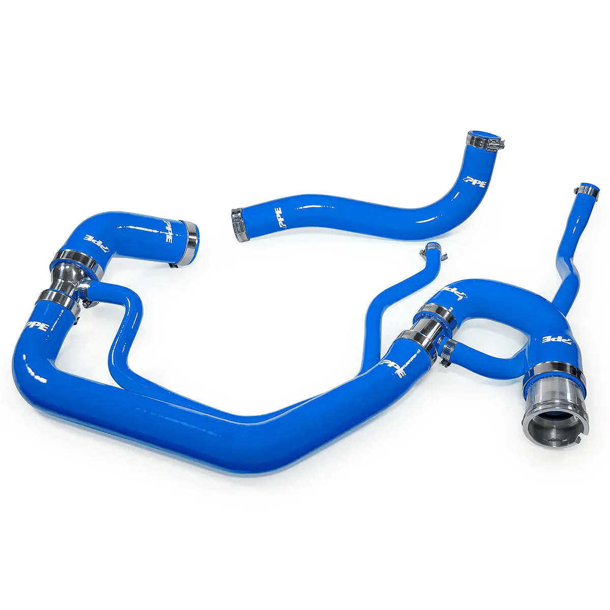 Performance Silicone Upper and Lower Coolant Hose Kit - 2006-2010 6.6L Duramax LBZ/LMM