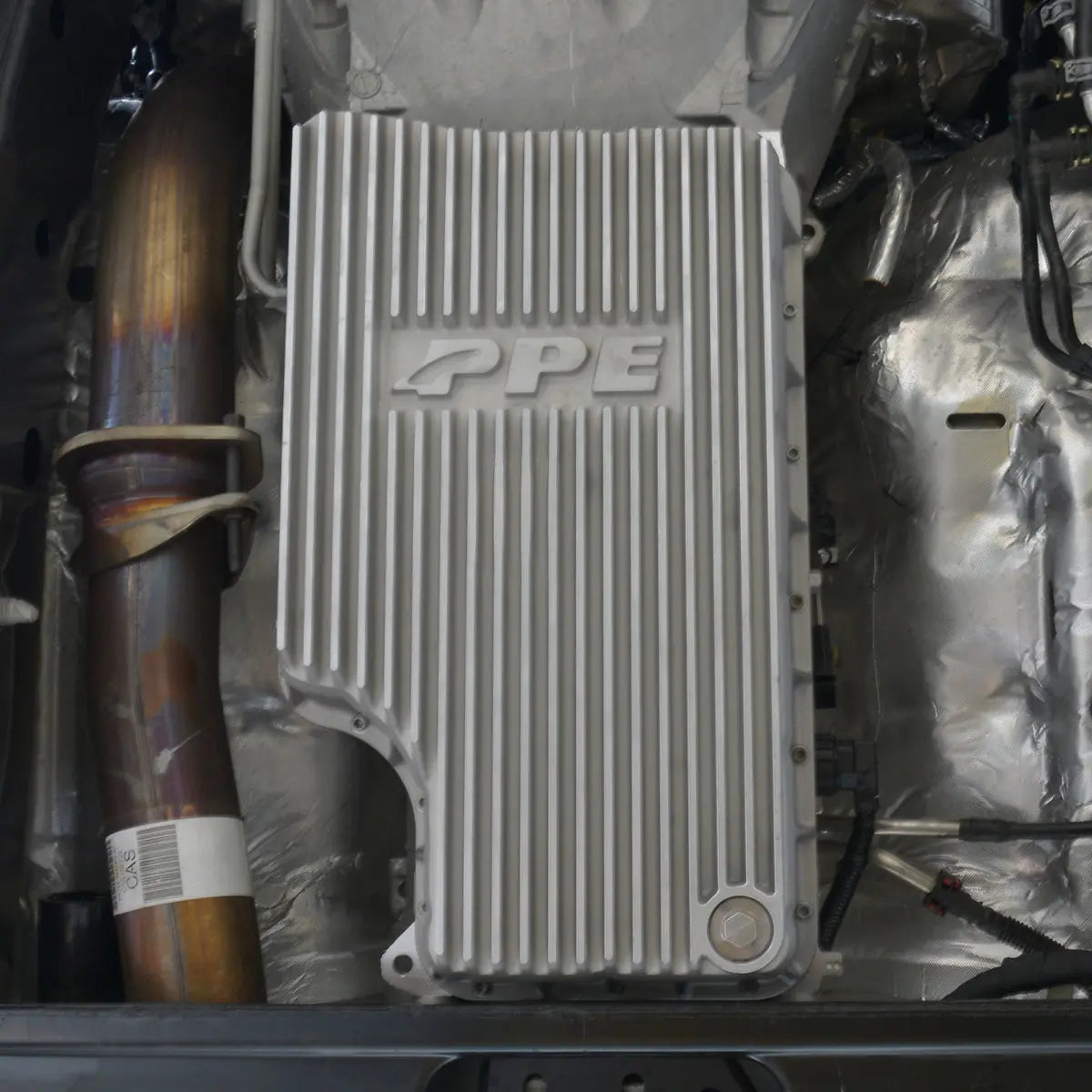 Heavy-Duty Cast Aluminum 6R140 Deep Transmission Pan - 2011-2019 Ford 6.7L Powerstroke