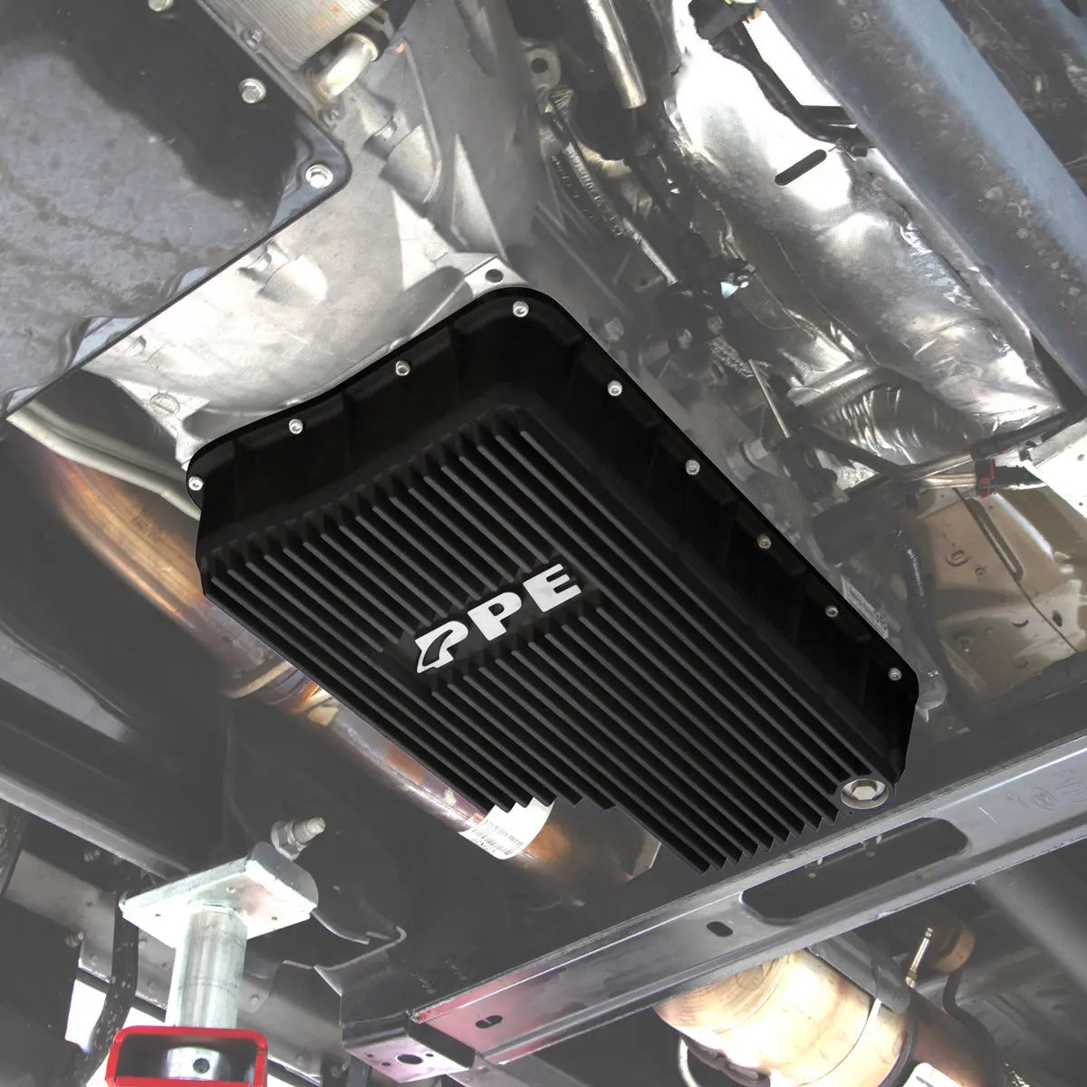 Heavy-Duty Cast Aluminum 6R140 Deep Transmission Pan - 2011-2019 Ford 6.7L Powerstroke