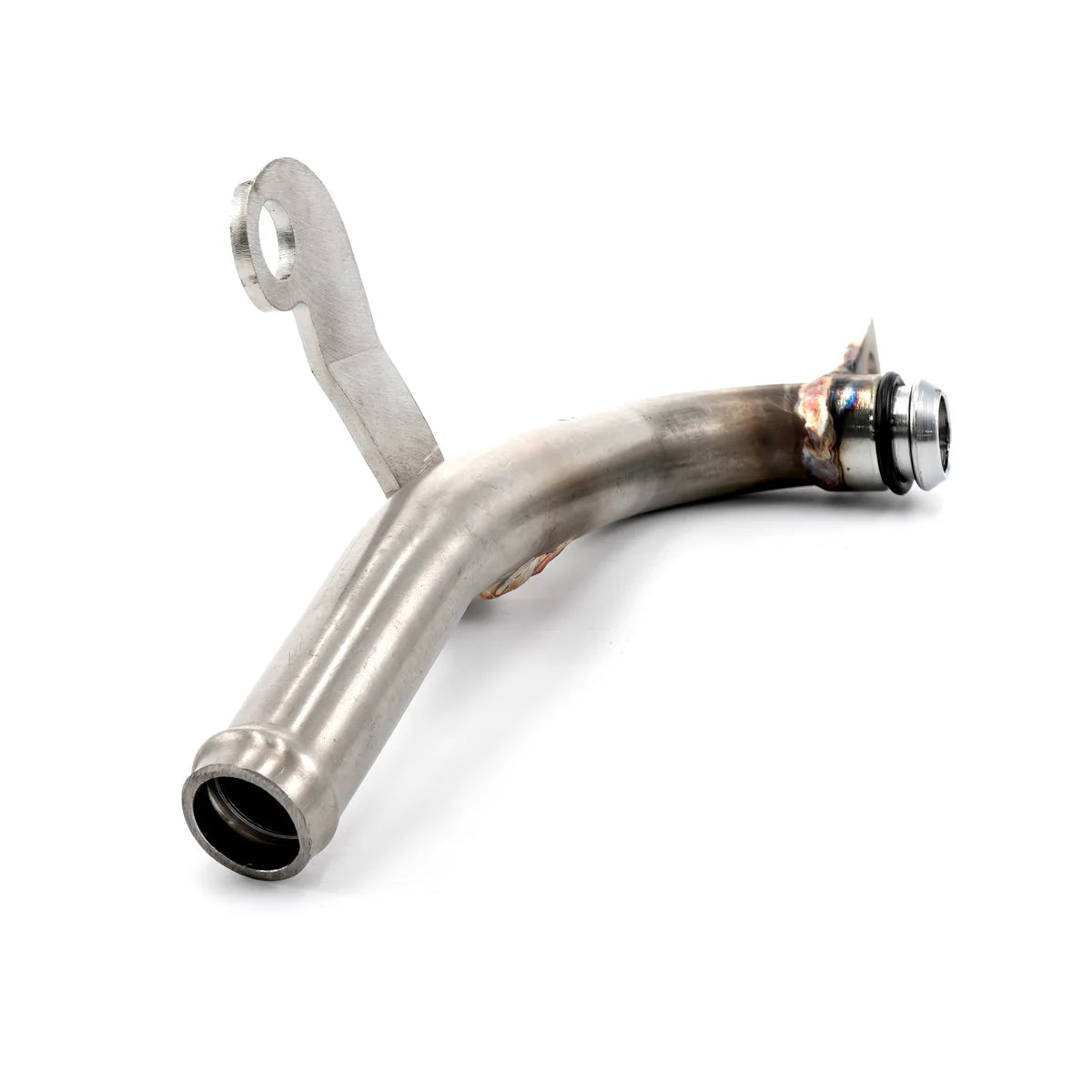 304 Stainless Steel Coolant Reroute Tube (OEM bend) - 2004.5-2007 6.6L Duramax LLY/LBZ