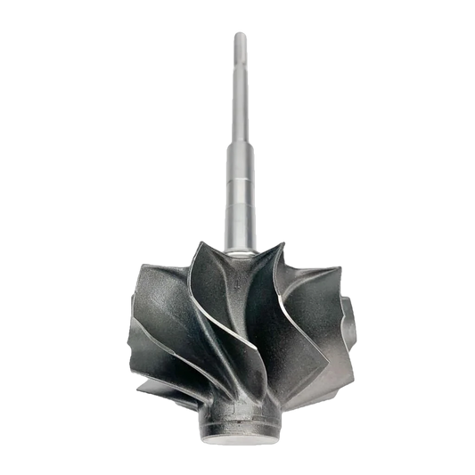 Drop in 10 Blade Turbine wheel 6.6 Duramax side view
