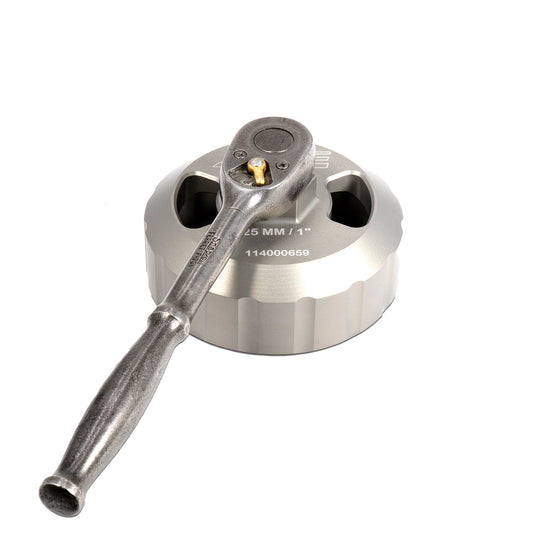Hard Anodized Billet Aluminum Engine Oil Filter Socket – 76mm 14F