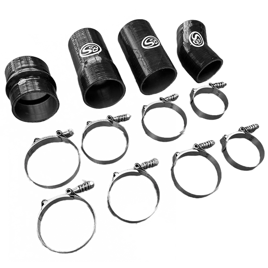 Hot and Cold Side Intercooler Boot Kit - 2003-2004 Ford F250/F350, 6.0L Powerstroke