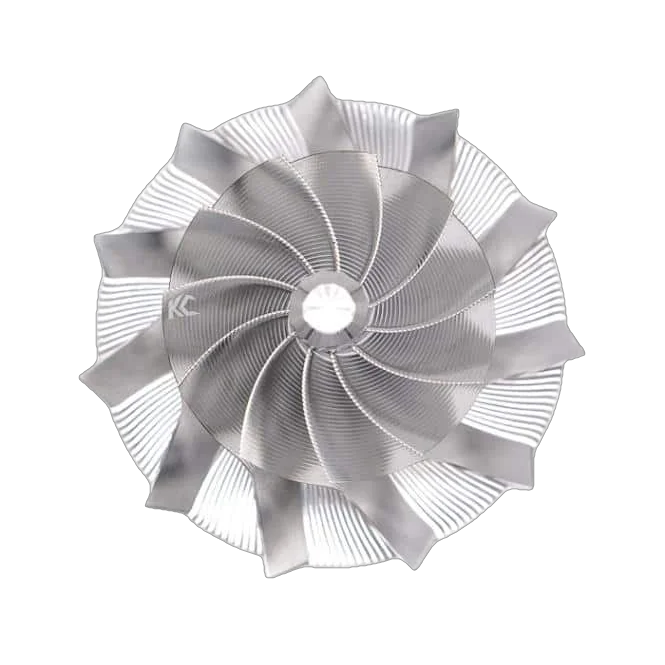 KC (Gen 2) Compressor Wheel 6.7 Powerstroke wheel view 11 blade