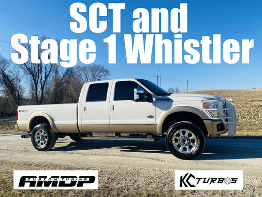 KC Whistler Stage 1 Turbo and SCT/Bully Dog Tune Bundle